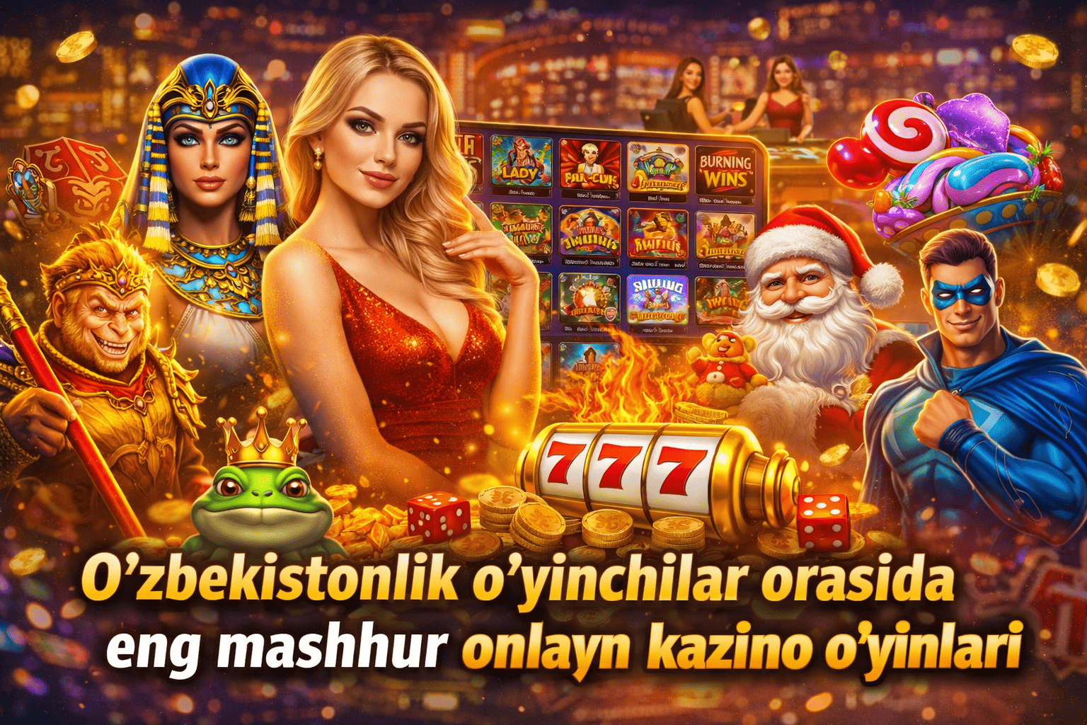 O'zbekistonlik o'yinchilar orasida eng mashhur onlayn kazino o'yinlari 3